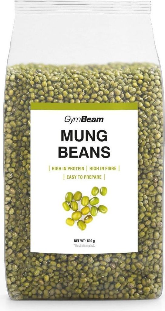 GymBeam - Mungo fazuľa 500 g Obrázok produktu 