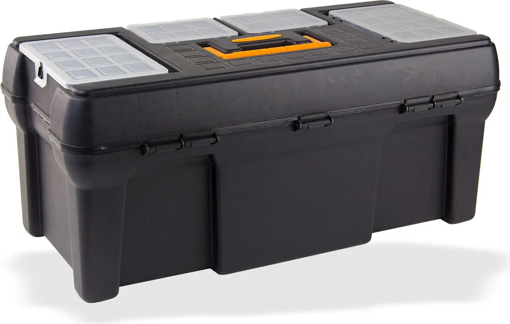 Mallette de Rangement Polyvalente - Coffret Plastique Renforcé Grand Format - 3