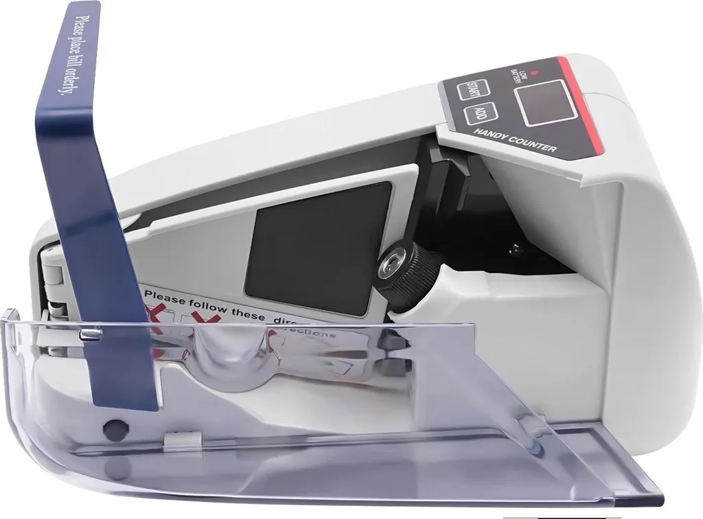 Machine à compter les billets compacte 600/min - Modèle blanc durable UE