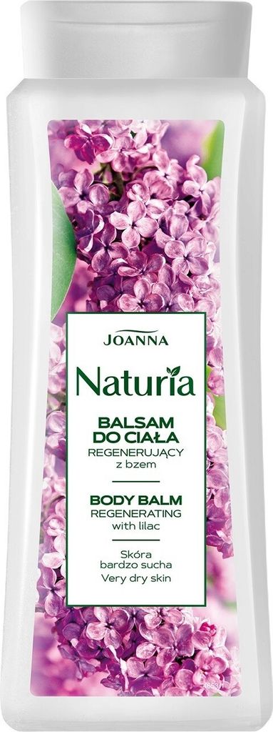 JOANNA Naturia Body regenerierende BODY LOTION sehr trockene Haut Ohne 500ml