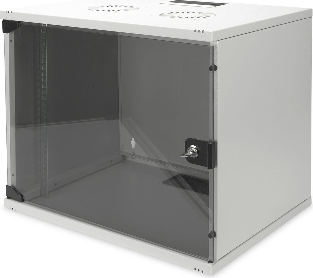 Digitus | Szafa | DN-19 09-US-1 | Jasnoszary | RAL 7035 | Zdjęcie produktu 