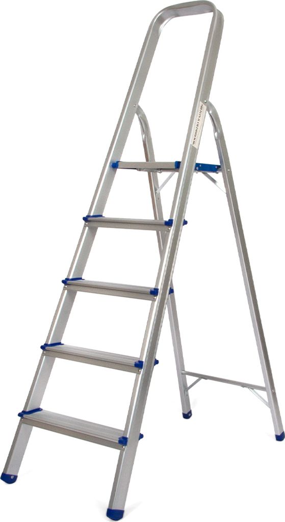 Milton & Oldbrook Aluminium Haushaltsleiter Oulu 5 Stufen Produktbild 