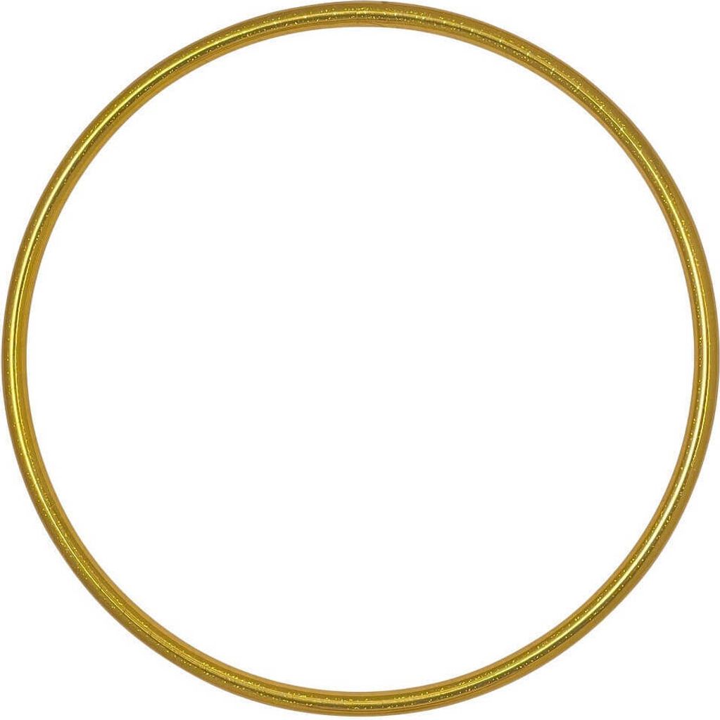 Kinder Hula Hoop, Glitter Farben, Ø 60cm Gelb