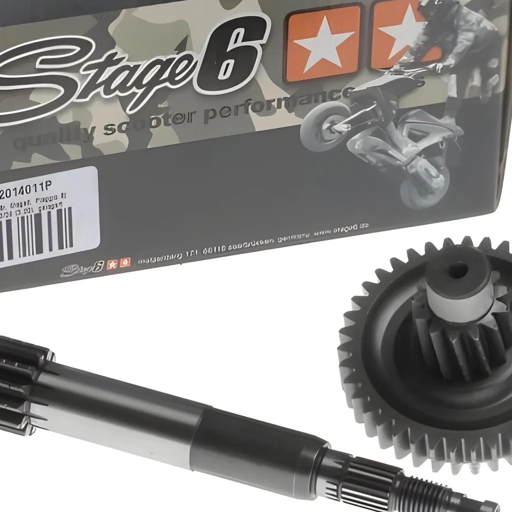 Transmission Stage6 13/39 dentures renforcées Piaggio axe 17,7mm