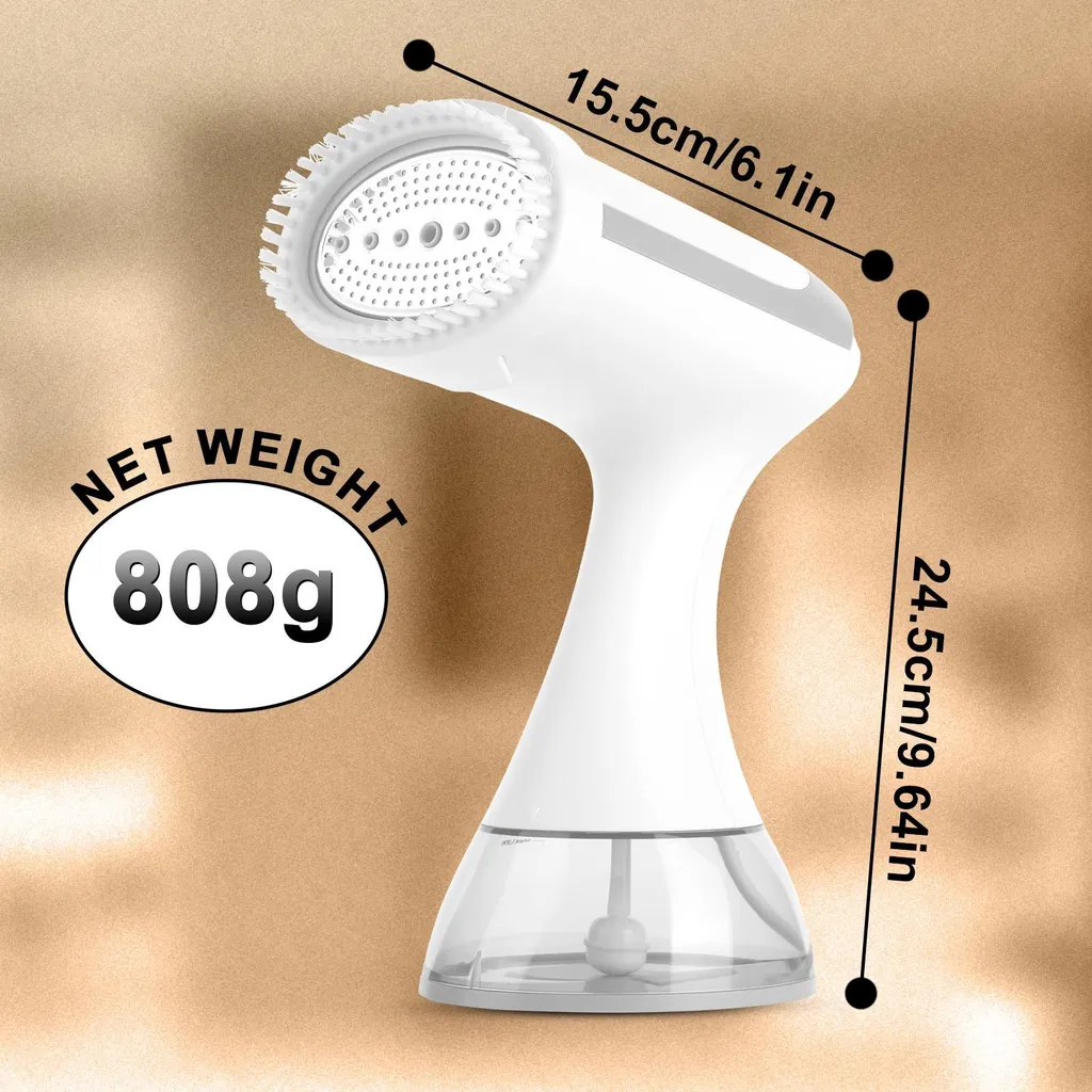 Fer à repasser vapeur haute performance avec design compact blanc chic
