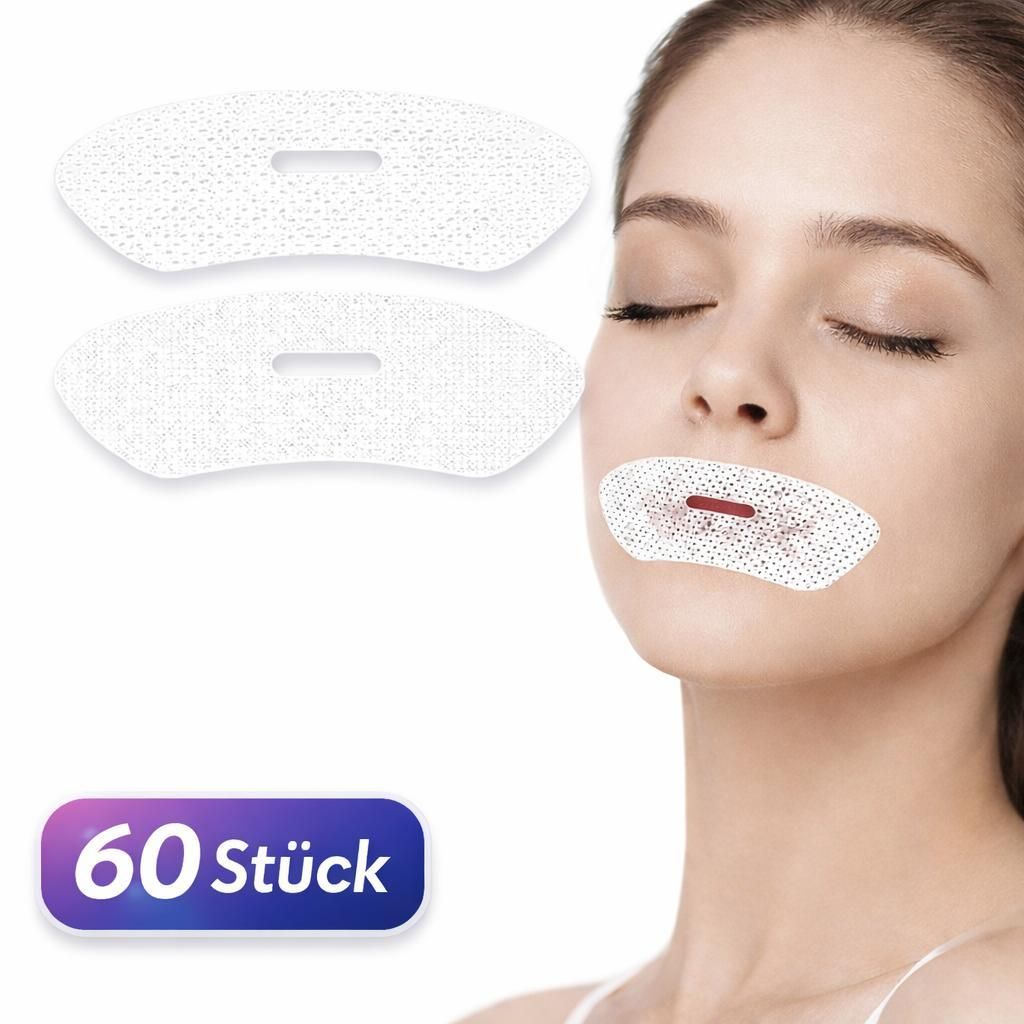 Nálepky na ústa, náplasti na ústa, 60 ks, páska na dýchanie Obrázok produktu 