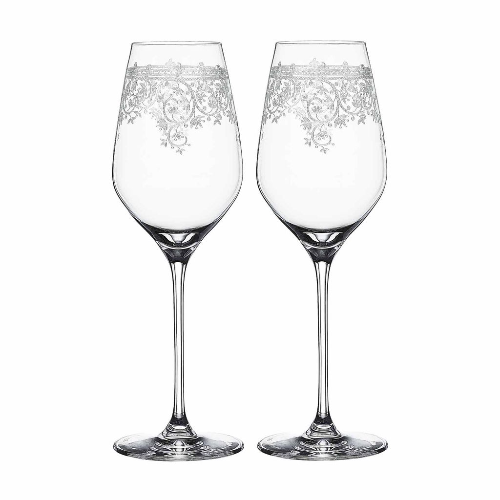 Spiegelau Arabesque Weißweinglas, Weißwein-Glas, Glas, Produktbild 