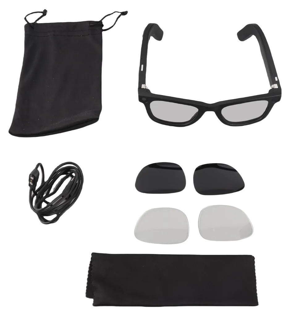 Lunettes Intelligentes AI pour Traduction Voyage et Appels Mains Libres