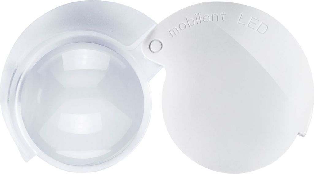 ESCHENBACH Einschlaglupe mobilent LED, 10fache Vergrößerung Produktbild 