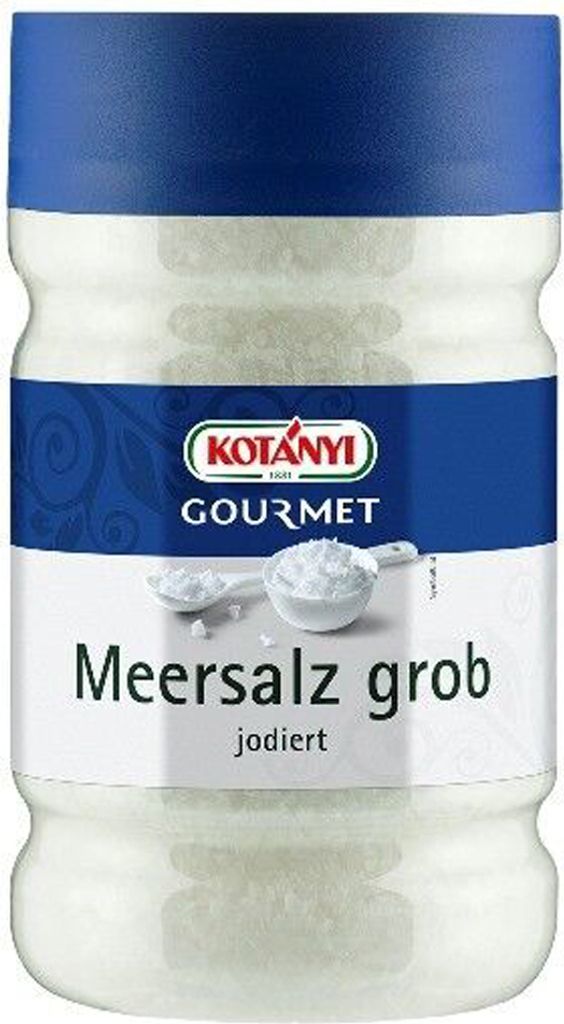 Kotanyi Meersalz grob jodiert Großverbraucher Gastronomie Produktbild 