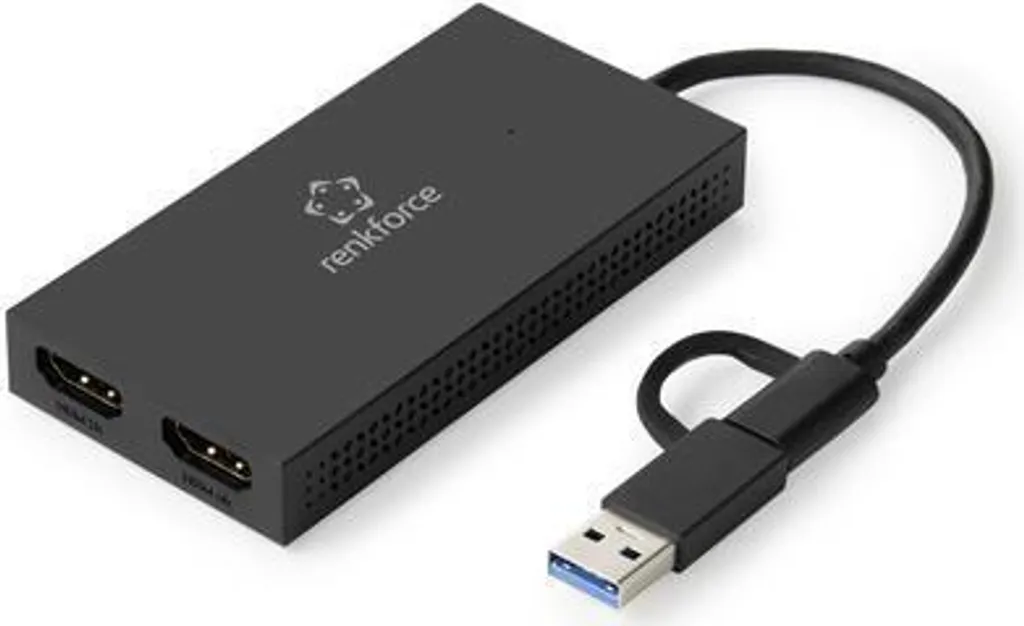 Carte Graphique Externe Renkforce 6 Sorties Vidéo HD - RF-VDA-301