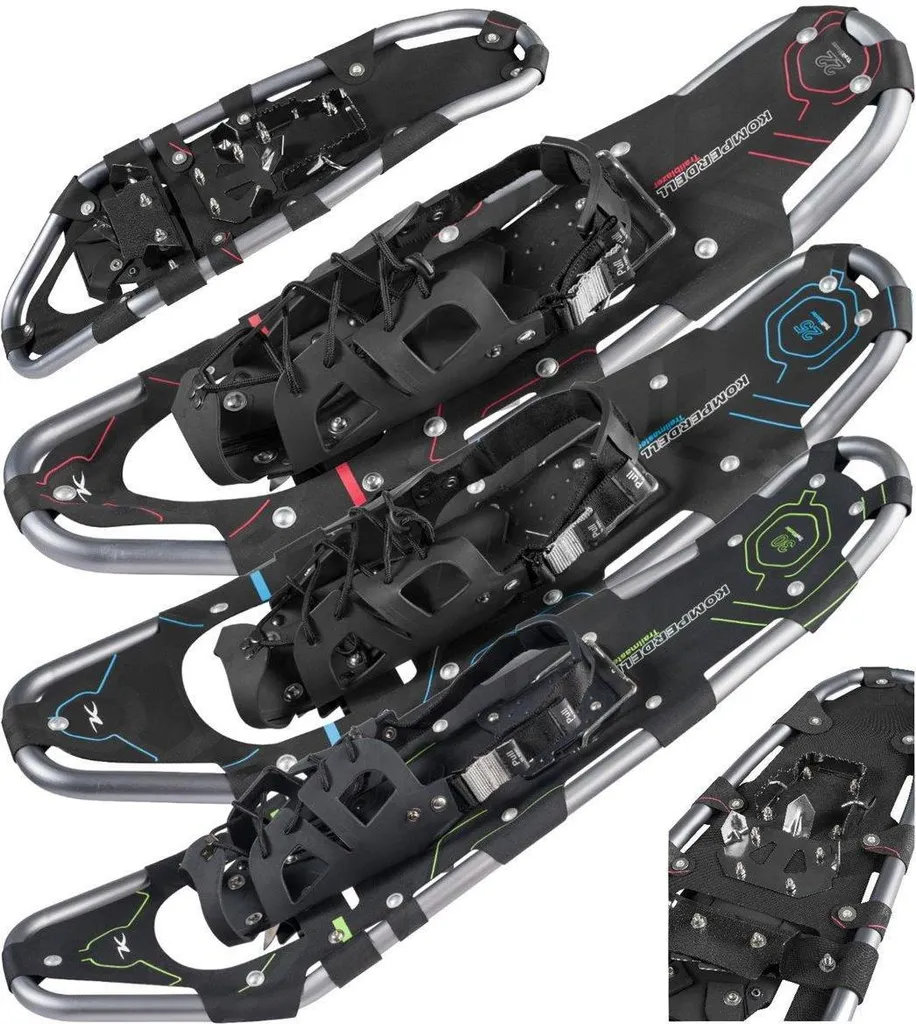 Ne coulez plus en rando : Raquettes Komperdell Trailblazer 25 alu bleu