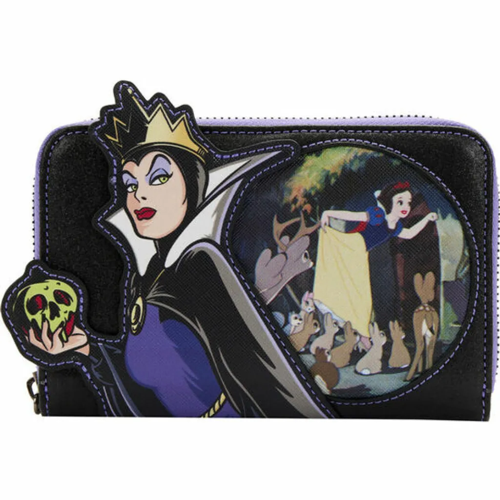 Grand Portefeuille Disney Villains Reine du Mal par Loungefly - Chic Noir