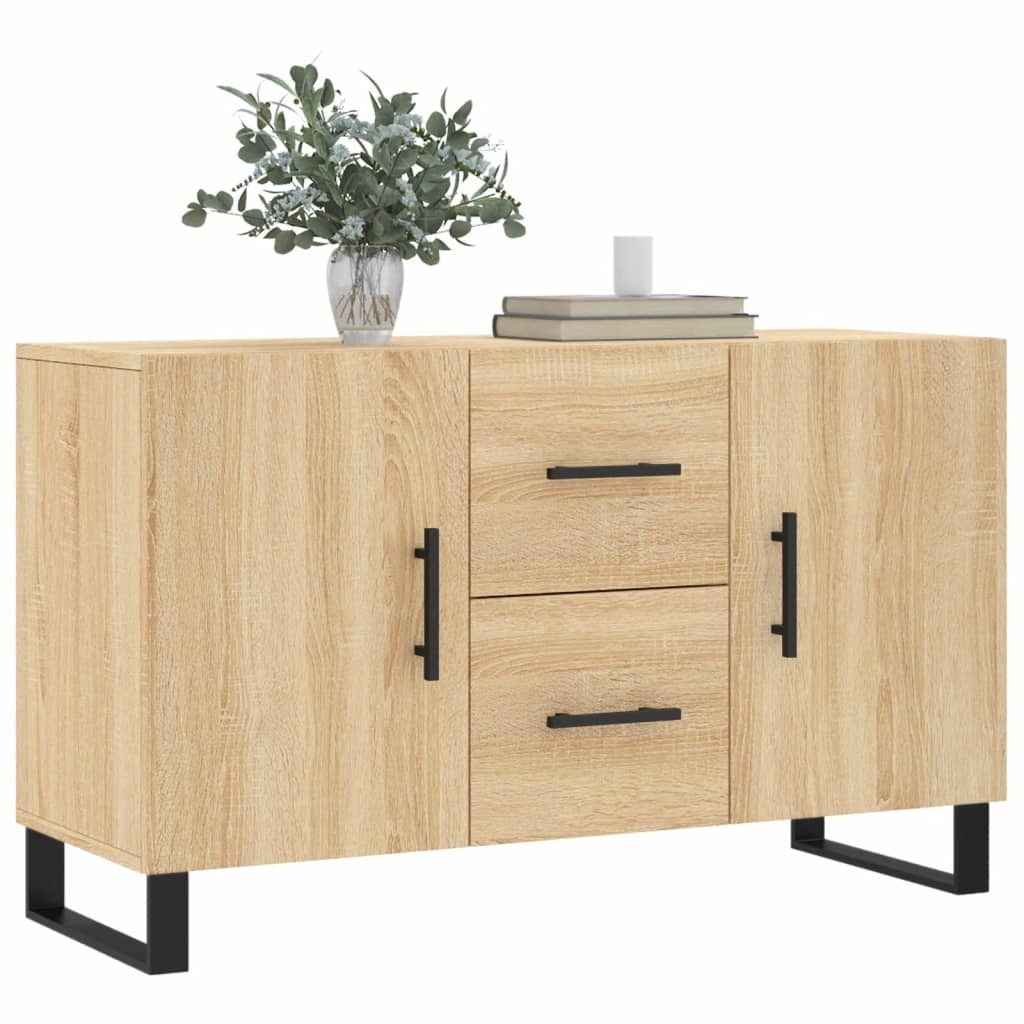 "im Sonderangebot"Sideboard - praktischem Design - Wohnzimmerschrank - Kommde für Flur - Sonoma-Eiche 100x36x60 cm Holzwerkstoff DEMöbel 6475588