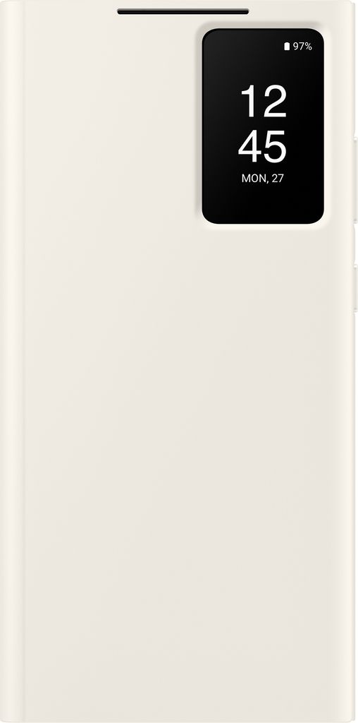 Samsung Smart View Wallet Case Galaxy S23 Ultra Cream Produktbild 