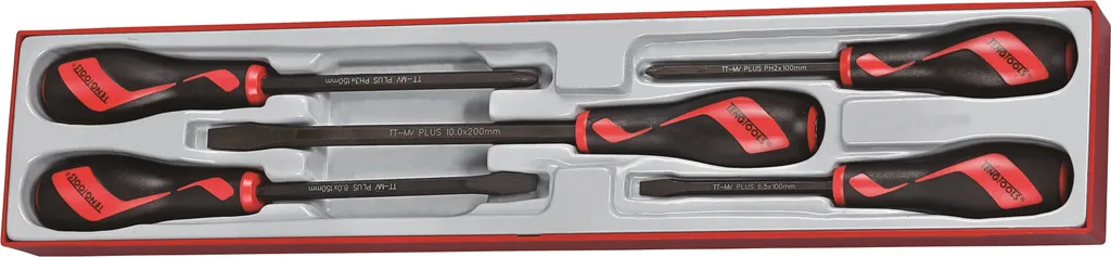 Coffret de tournevis ergonomiques Teng Tools TTXMDTN pour l'atelier