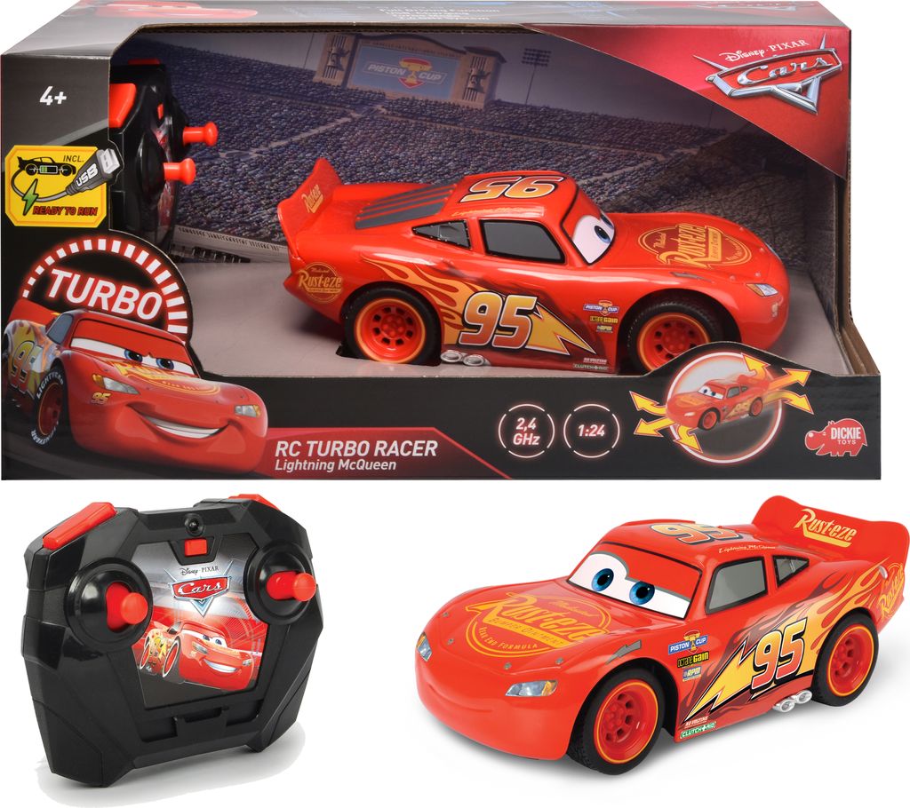 RC auta 3 Blesk McQueen Turbo Racer Obrázek produktu 