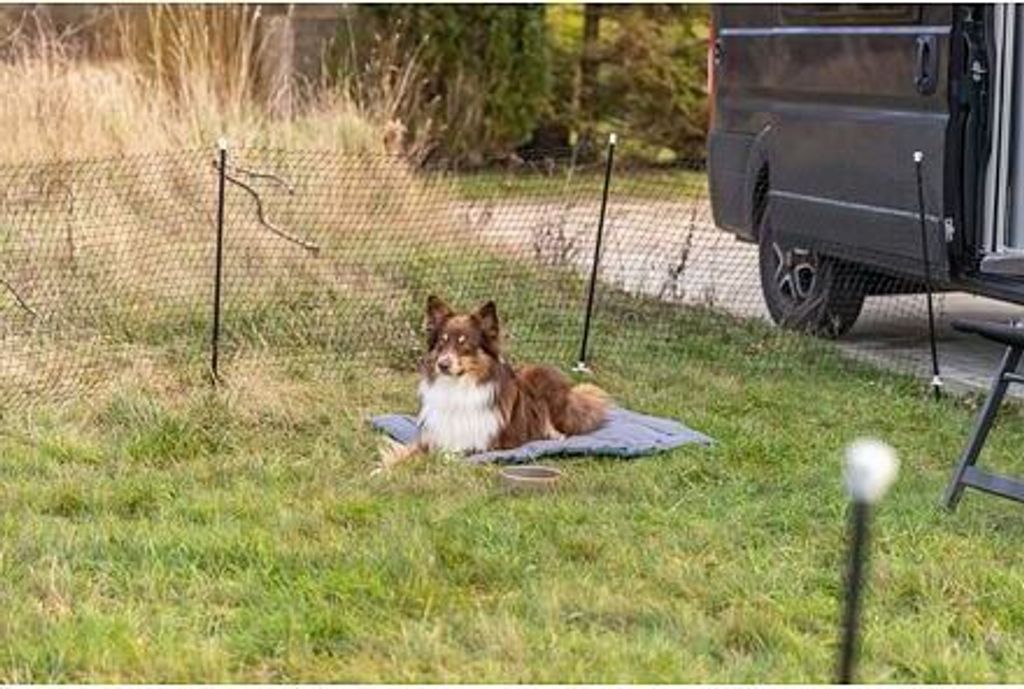 TRIXIE Mobiele Hondenomheining Zwart 15 mtr - Animal Center