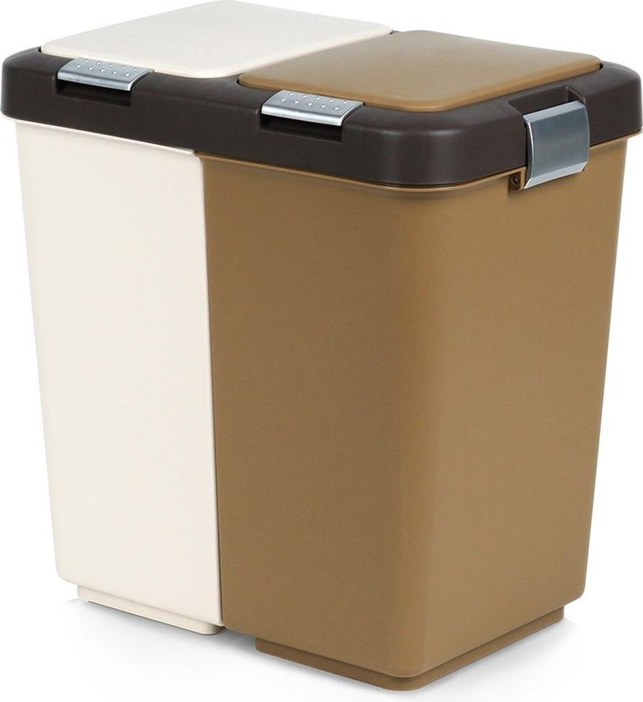 Orion | Mülleimer - Mülltrennsystem 2x10 l - 2 Fächern - Produktbild 