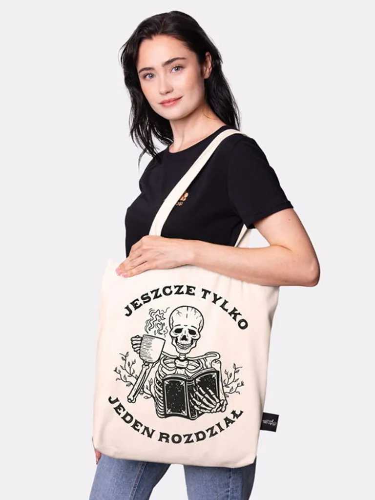 Borsa Totebag Ancora un capitolo | Accessorio Bookish Minimalista