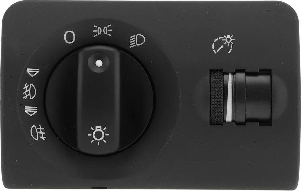 Interrupteur de Phare Audi A6 S6 Noir - Commutateur 4B1941531E d'Origine