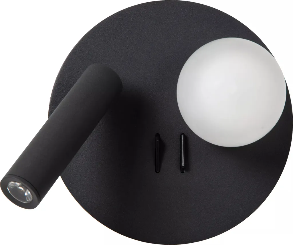 Applique murale design MATIZ double sphère avec éclairage LED 3.7W