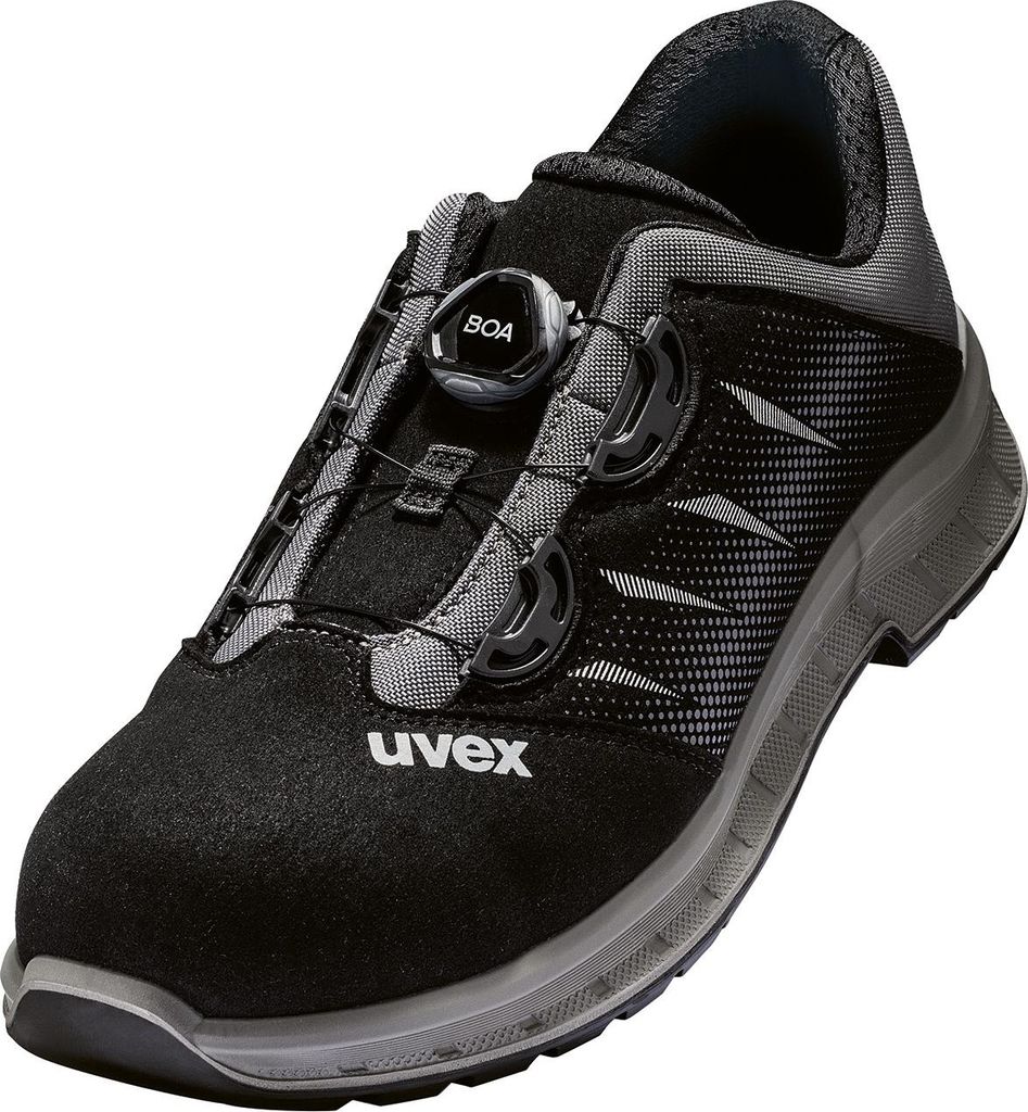Uvex 2 trend BOA Sicherheitsschuh S3 Halbschuh Weite 11 schwarz 37