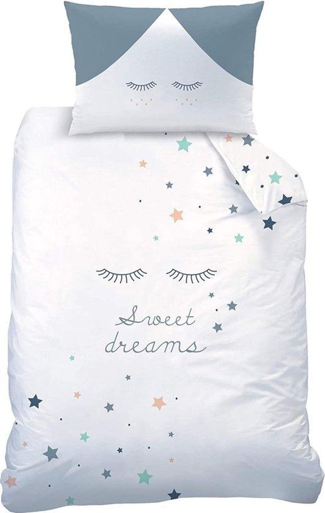Famanu babybeddengoed, flanellen kwaliteit - Zoete dromen, Productafbeelding 