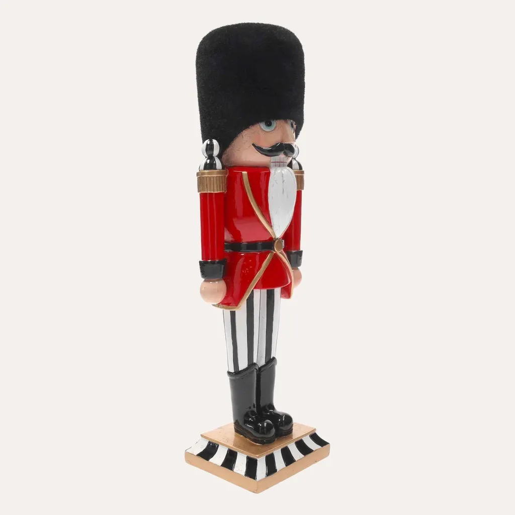 Soldat casse-noisette en résine h35cm - Statue décorative résistante - 4