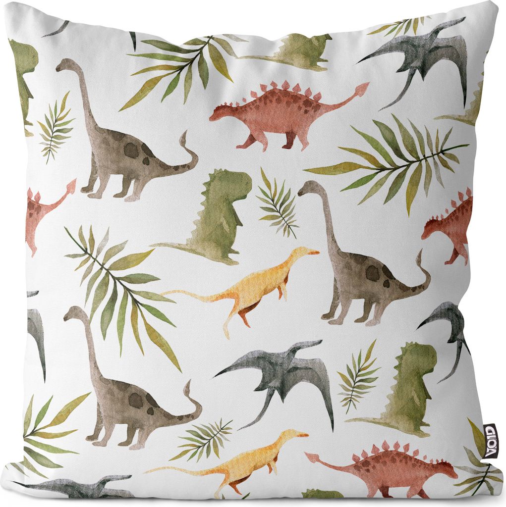 VOID Kinder Dinos Muster Kissenbezug Kissenhülle Polyester Dekoration Outdoor Dekokissen