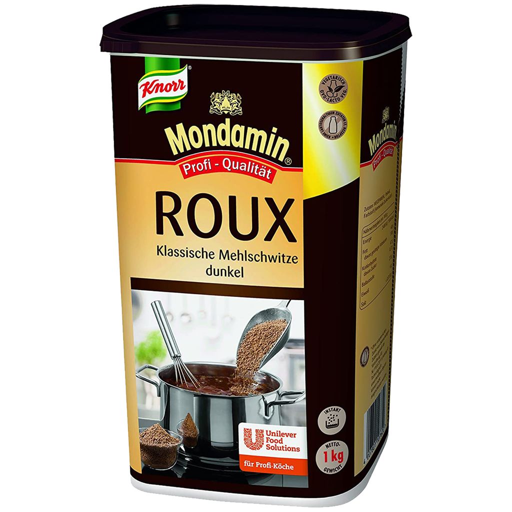 Mondamin Roux dunkel Klassische Mehlschwitze 1 kg Produktbild 