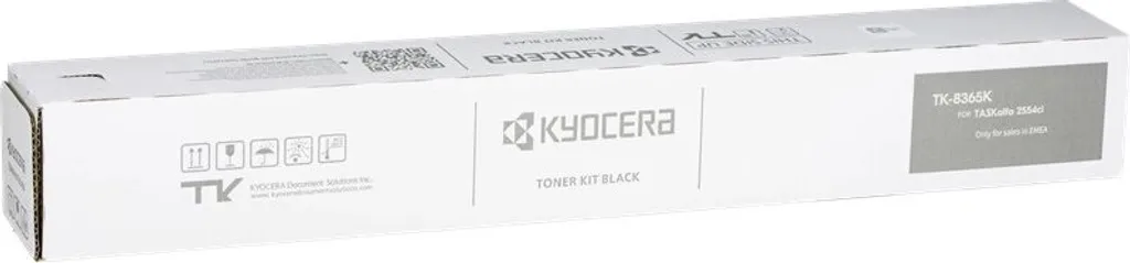 Toner Nero Kyocera TK-8365K 25.000 Pagine | 100% Originale 1T02YP0NL0