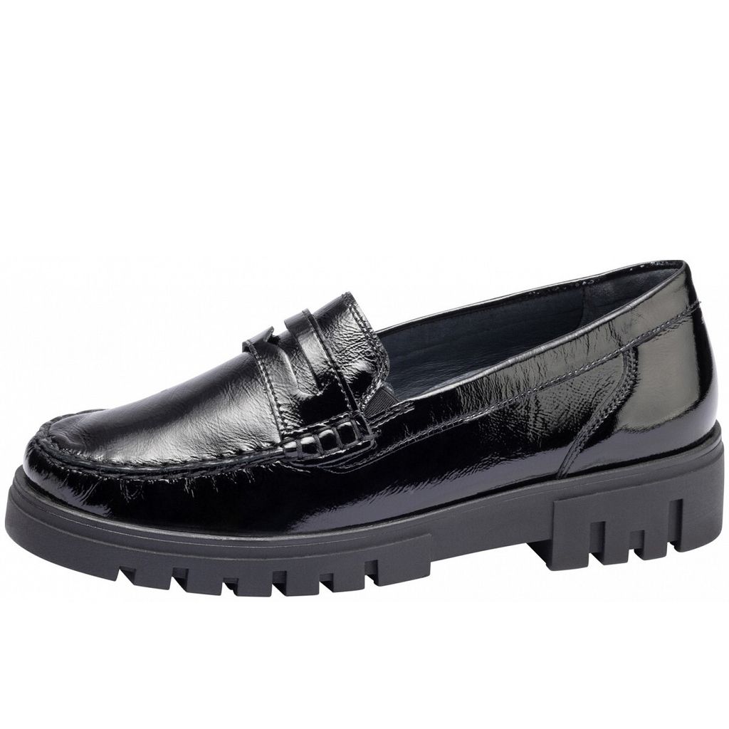 Waldläufer Serena Weite H Slipper Schwarz Produktbild 