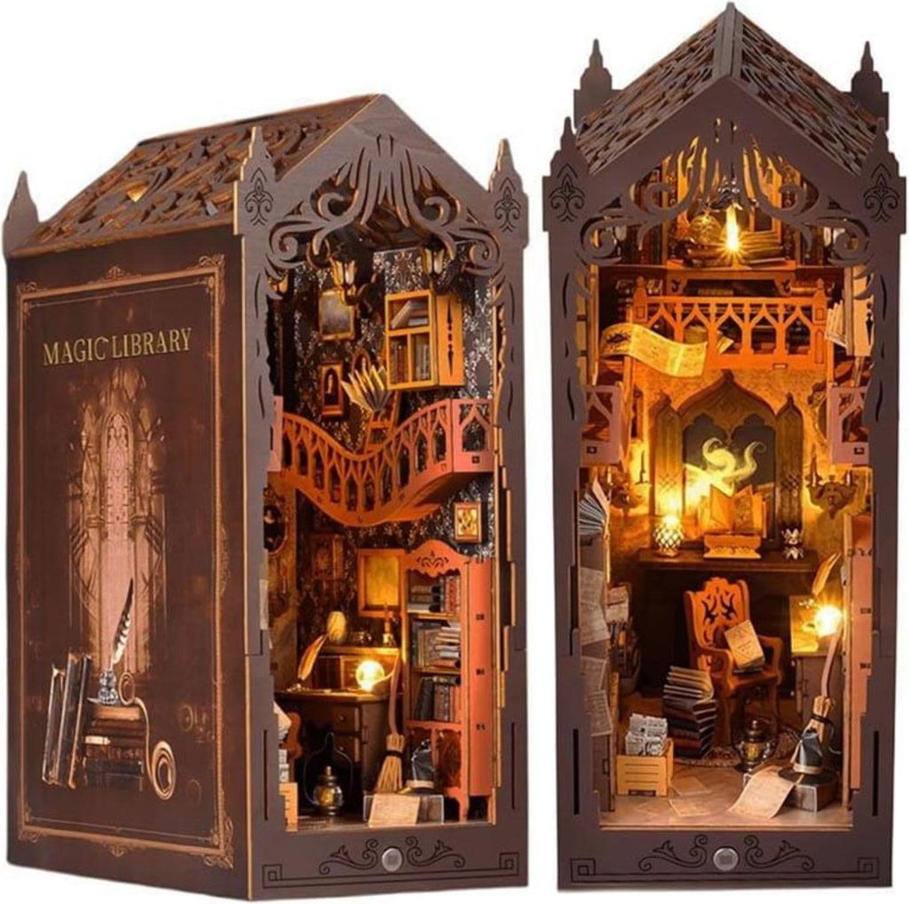 Habarri | DIY Book Nook - Le monde des sorciers - Puzzle 3D Image du produit 