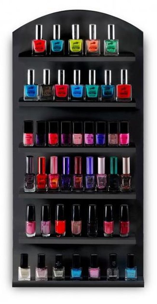 Nagellackregal Wandregal NAILBOARD Aufbewahrung Organizer Produktbild 