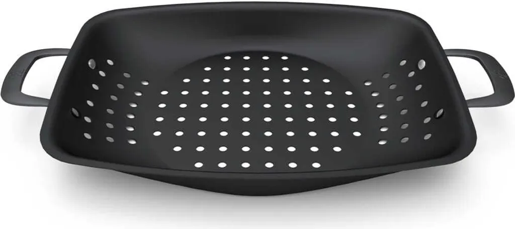 Panier de cuisson pour barbecue - Idéal pour légumes et crevettes au grill