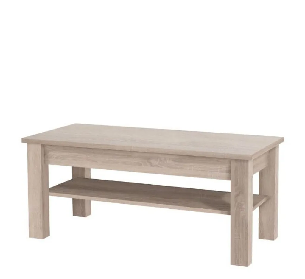 Table de salon chêne sonoma TAKA 2 - Meuble de séjour rectangulaire