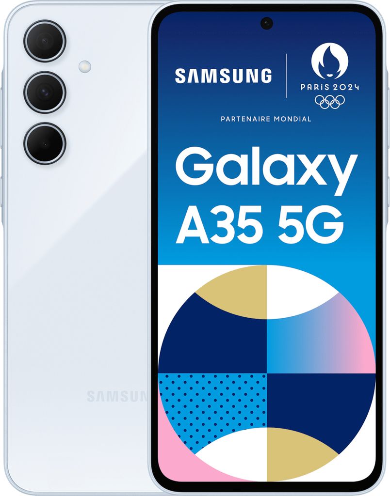 Samsung Galaxy A35 5G 8 GB/256 GB Blau (Awesome Blue) Image du produit 