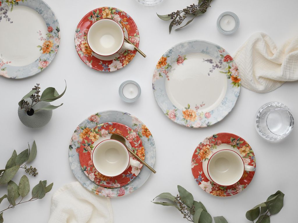 CreaTable, 24487, Crimson Creme, Kaffeeservice 18-tlg, Produktbild 