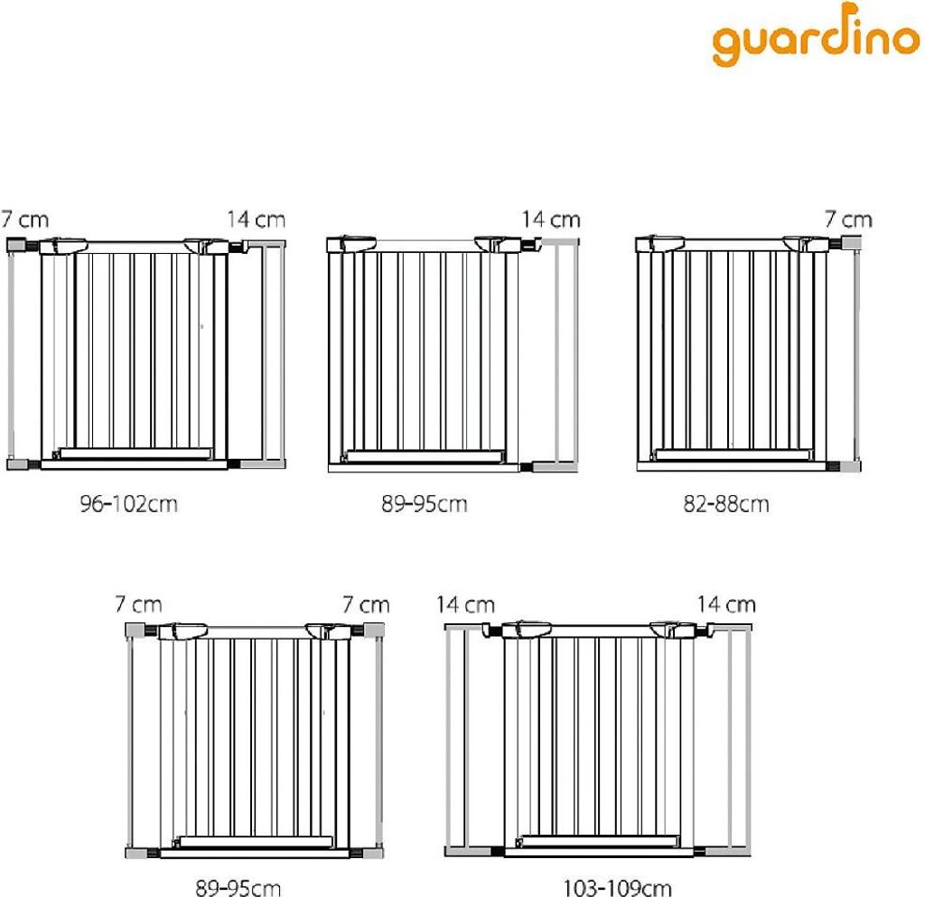 Upínacia mriežka Reer Guardino Double-Lock šírka 750-810 mm Obrázok produktu 
