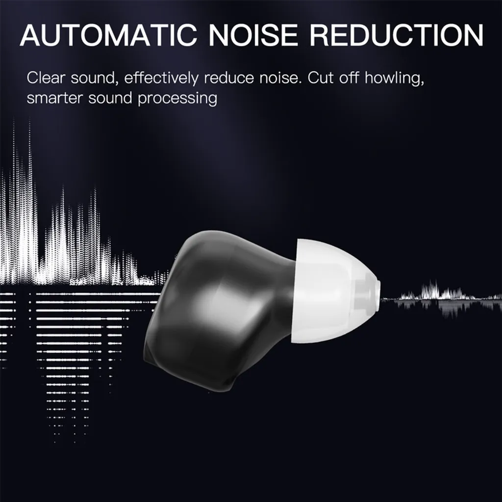 Amplificateur de son rechargeable pour seniors avec écran tactile - 11
