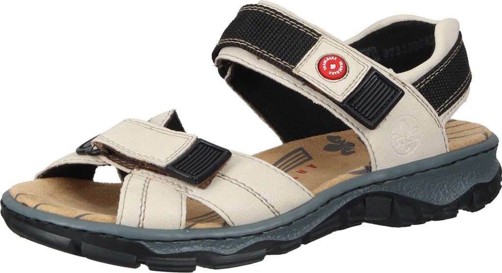 Rieker Damen Trekkingsandalen weiss, Damen:38 EU Produktbild 