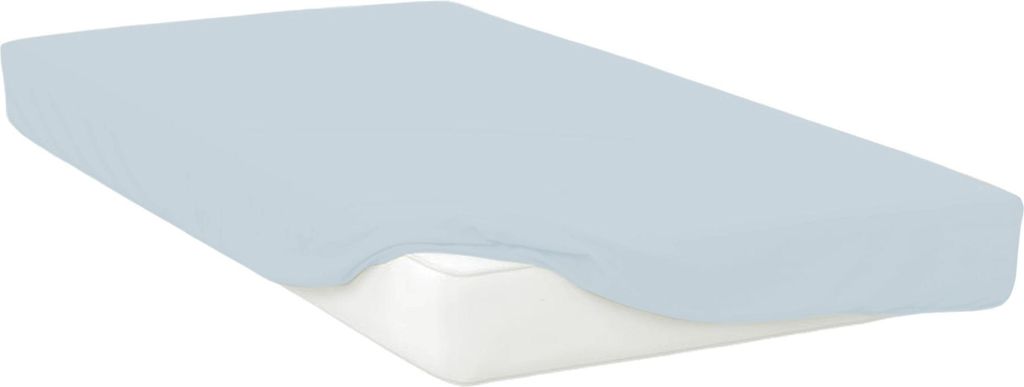 Belledorm Perkal-Spannbetttuch, pflegeleicht, extra tief BM173 (Superking) (Hellblau)