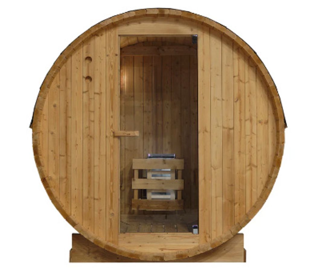 Outdoor Fasssauna TROMSÖ M für 2 Personen