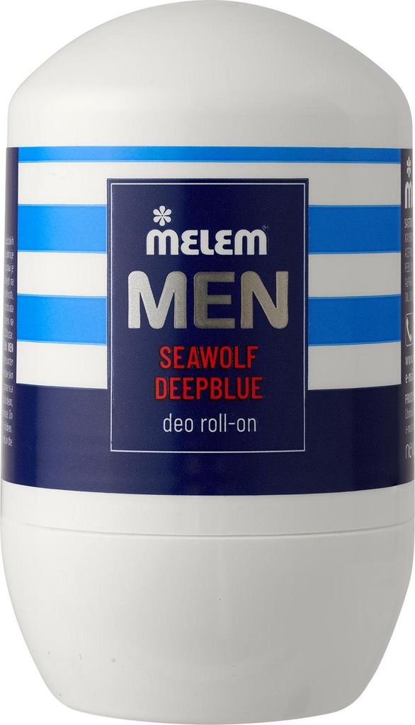 Melem Deo Roll-On Seawolf Deep Blue mit maritim-maskulinem Duft
