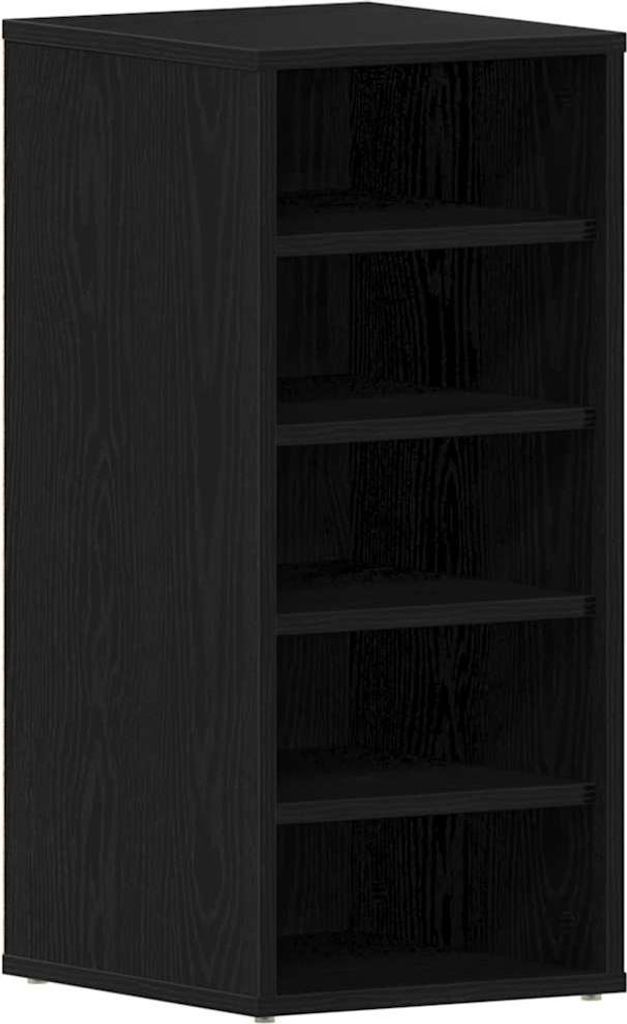 vidaXL Schuhschrank Schwarz Eichen-Optik 32 x 35 x 70 cm Holzwerkstoff