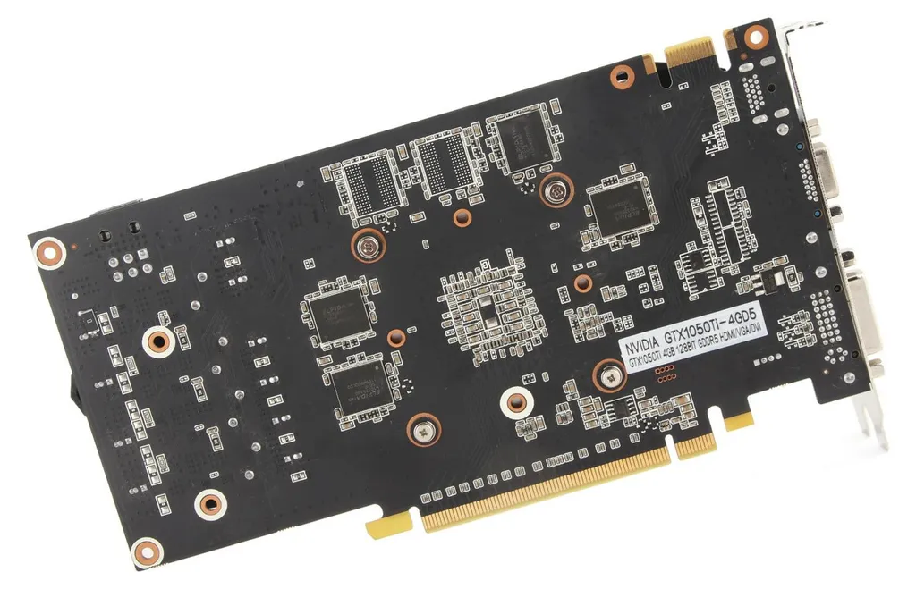Carte graphique GTX 1050 Ti 4 Go DDR5 avec double ventilateur pour PC - 3
