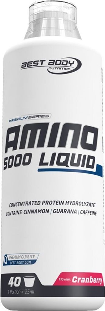 Best Body Nutrition - Amino Liquid 5000 - Cranberry - 1000 Produktbild 