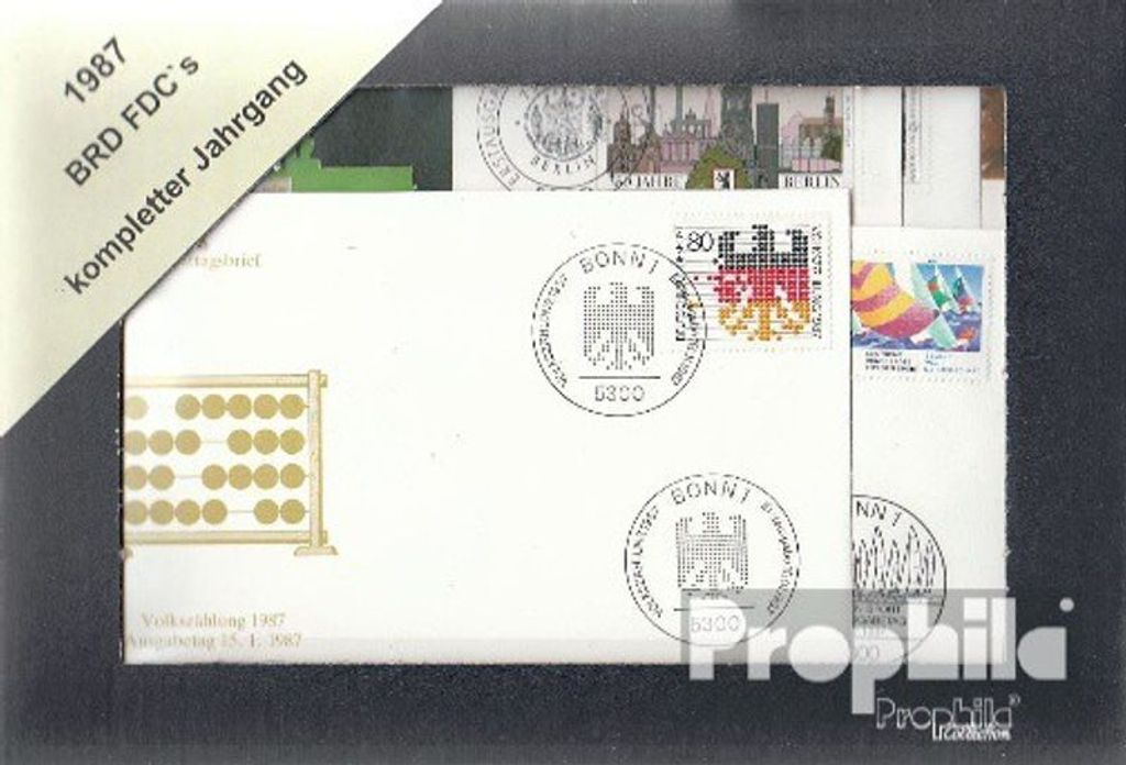 Briefmarken BRD (BR.Deutschland) 1987 1987 FDC