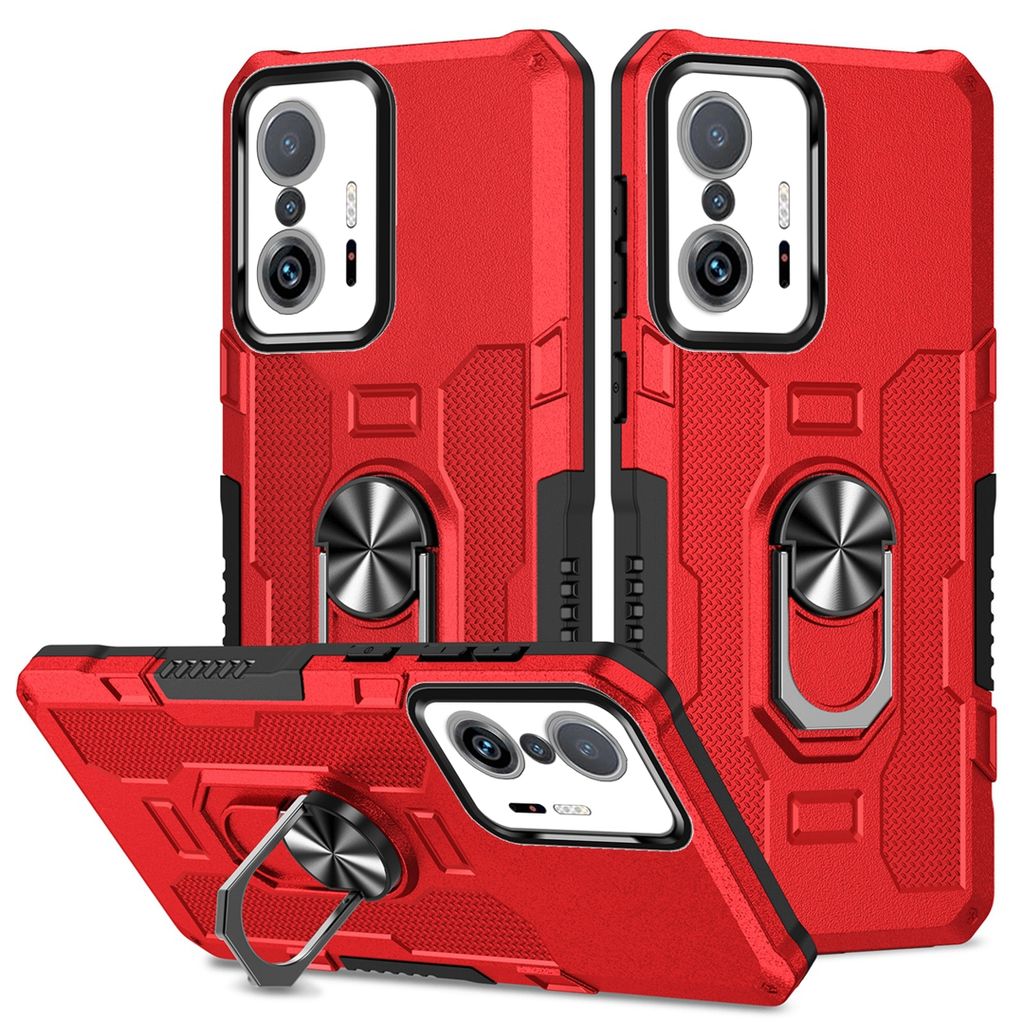 HONLEN Hülle Für Xiaomi MI 11T / 11T Pro – Weiche Silikon-TPU-Hülle Mit Galvanisiertem Rahmen, Rosa